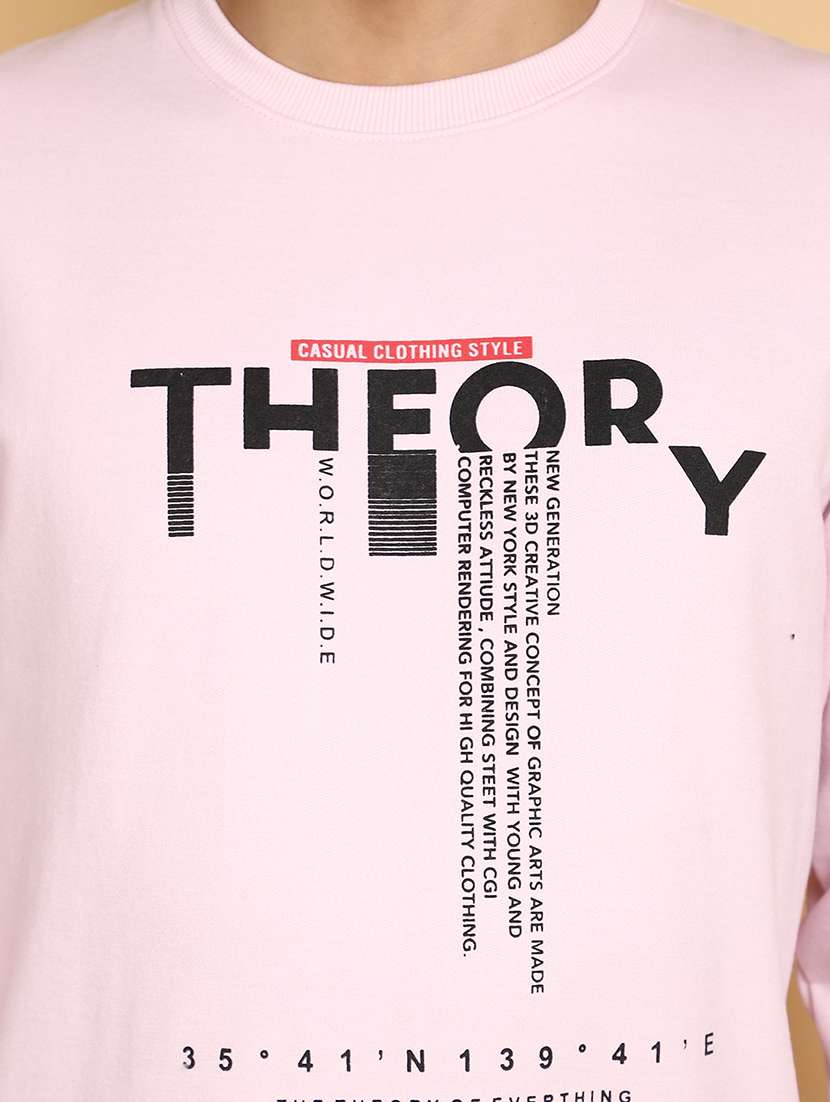 mauve printed sweatshirt - 20572337 -  Standard Image - 5