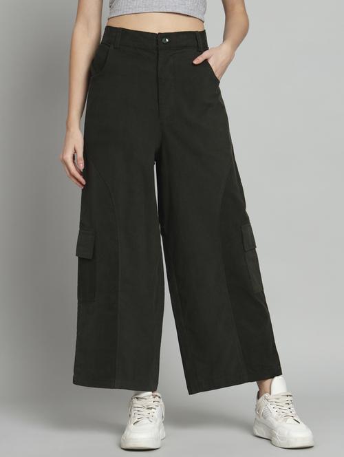 green corduroy trousers - 20572919 -  Standard Image - 0