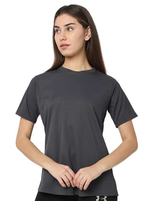 women's plain crew neck t-shirt - 20572959 -  Standard Image - 0