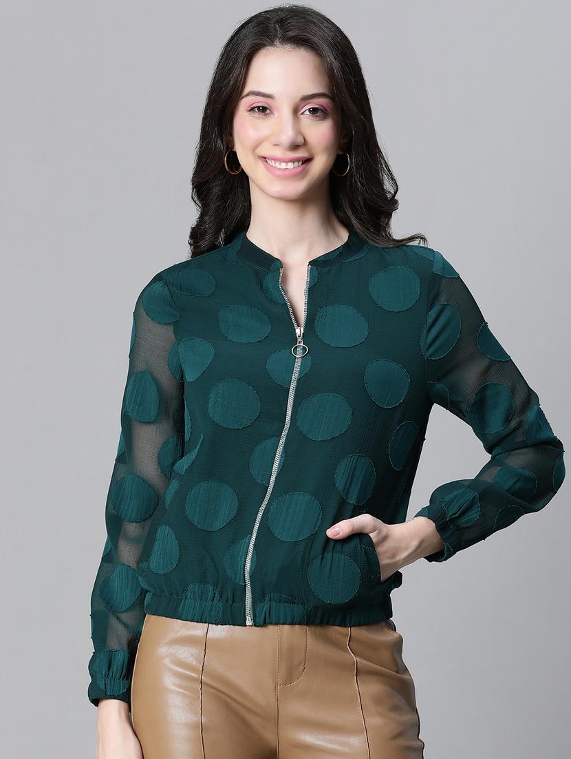 women self designed long sleeves jacket - 20573041 - Zoom Image - 0