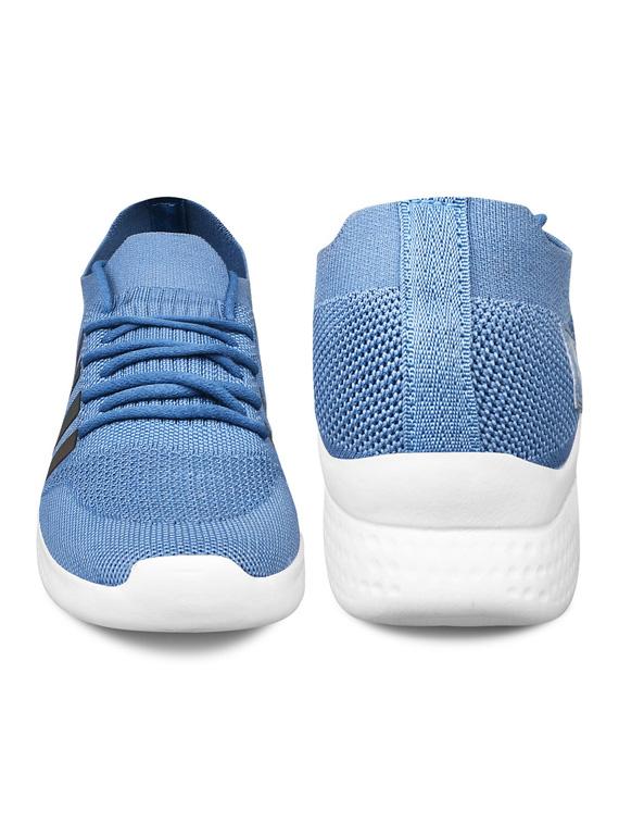 men lace up running sports shoe - 20573620 - Standard Image - 3