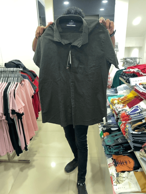assorted slub casual shirt - 20588558 - Zoom Image - 0