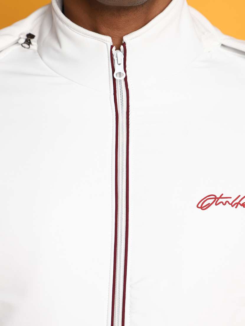 men solid long sleeve casual jacket - 20588924 -  Standard Image - 5