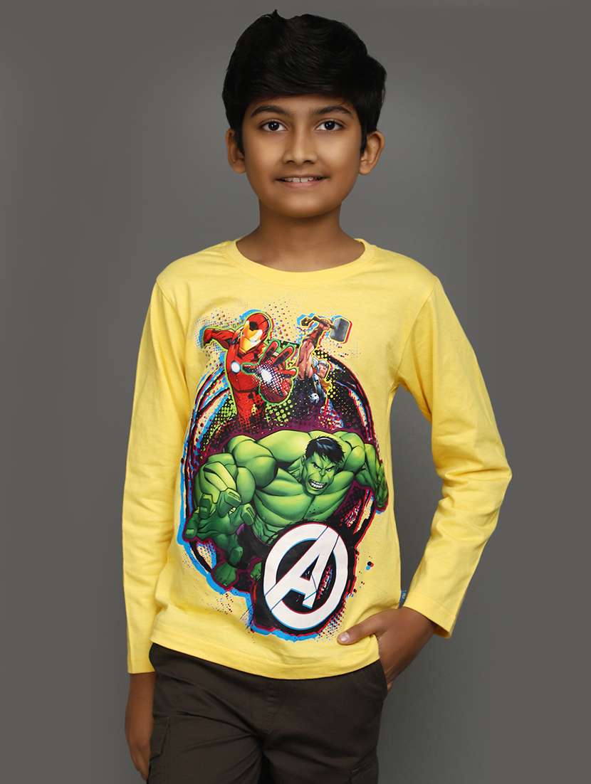 boys front print t-shirt - 20588940 - Zoom Image - 0