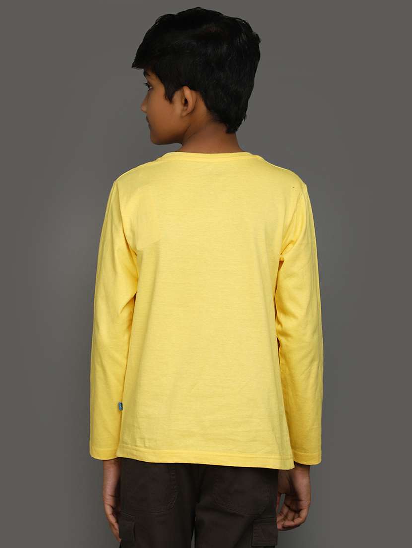 boys front print t-shirt - 20588940 - Standard Image - 3