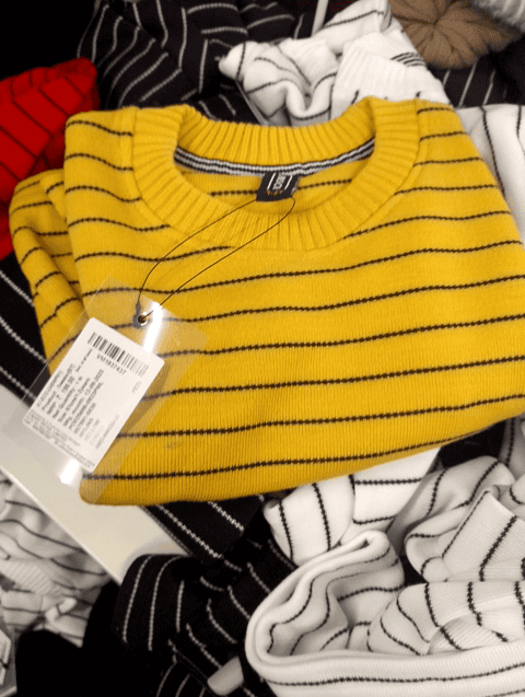 yellow acrylic sweater - 20589056 - Zoom Image - 0