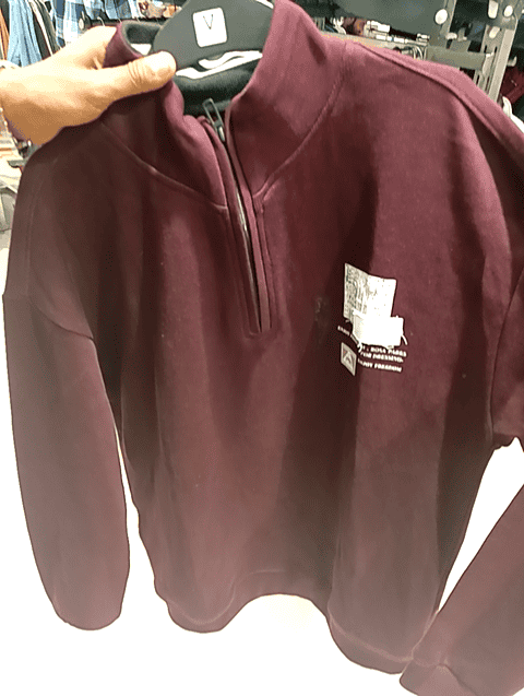 assorted fancy fabric sweatshirt - 20589287 -  Zoom Image - 0