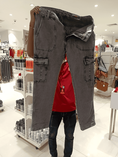 assorted cotton knitted denim jeans - 20589475 - Zoom Image - 0