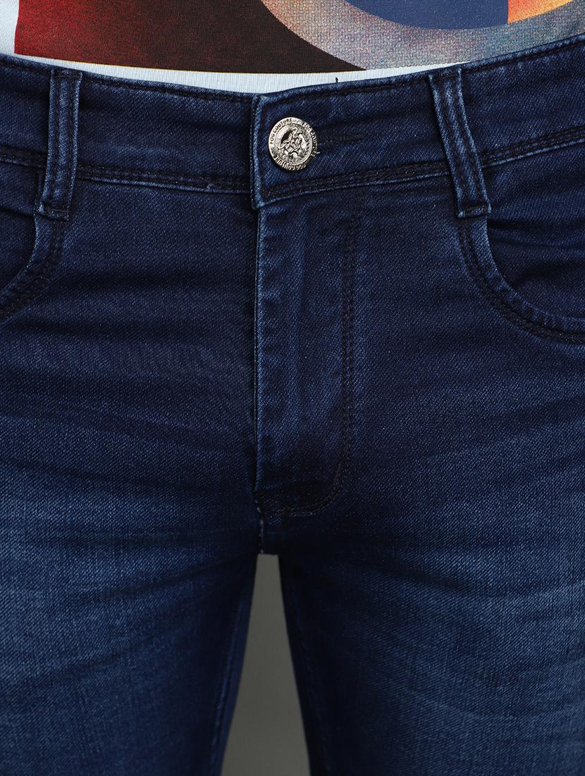 blue washed denim jeans - 20589942 - Standard Image - 5