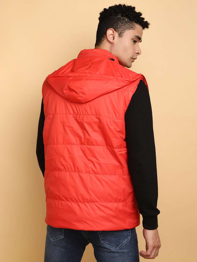 men sleeveless color block quilted jacket - 20589952 -  Standard Image - 3