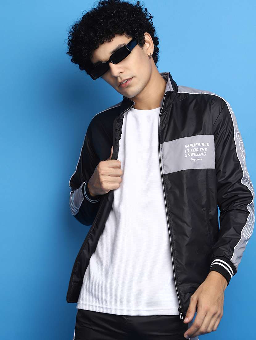 men solid color track suit - 20589959 -  Standard Image - 3