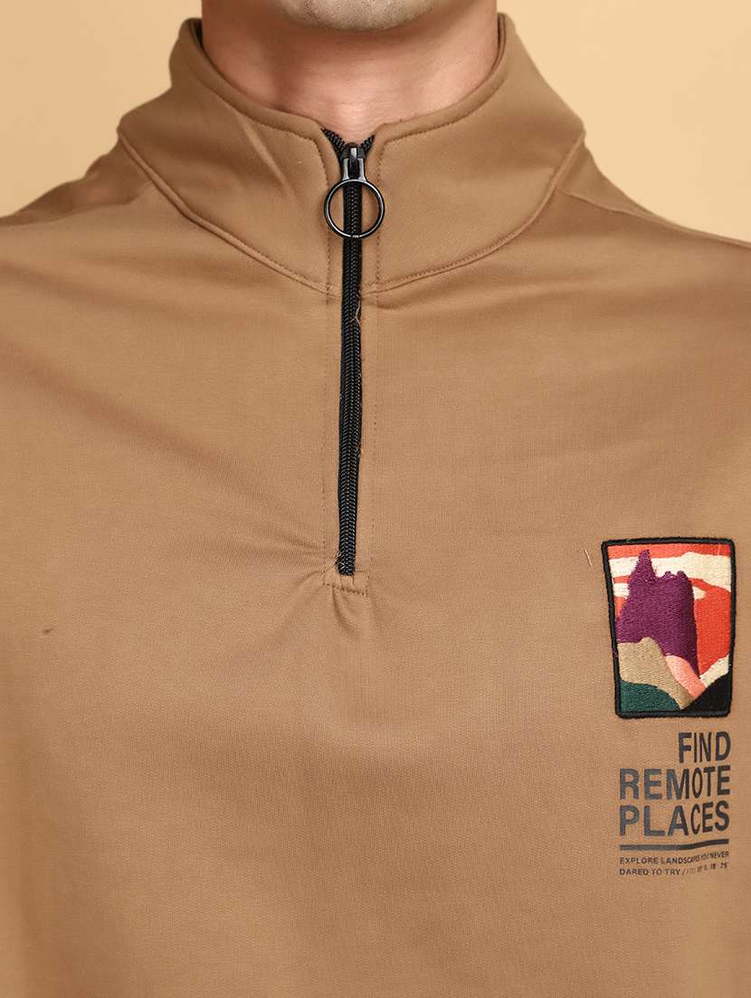 men back print long sleeve sweatshirt - 20590035 - Standard Image - 5