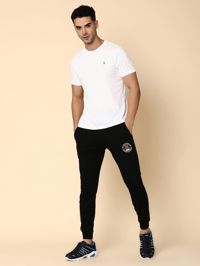 men color block mid rise full length jogger - 20590218 - Standard Image - 3