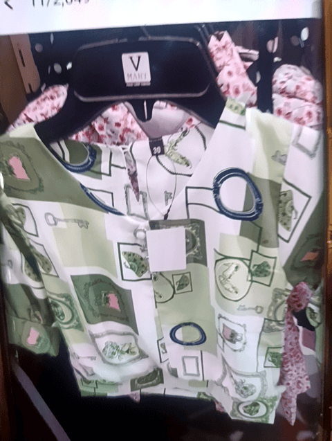 assorted georgette top - 20590372 -  Zoom Image - 0