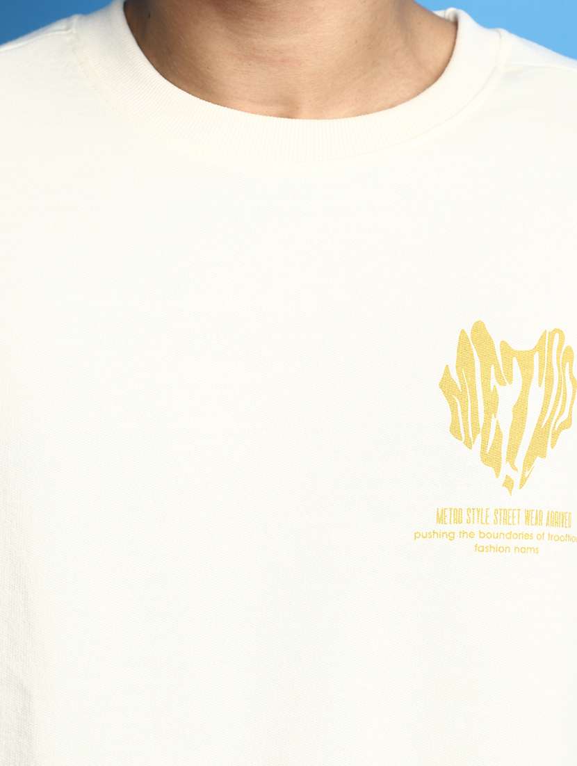 men back print long sleeve sweatshirt - 20590574 -  Standard Image - 5