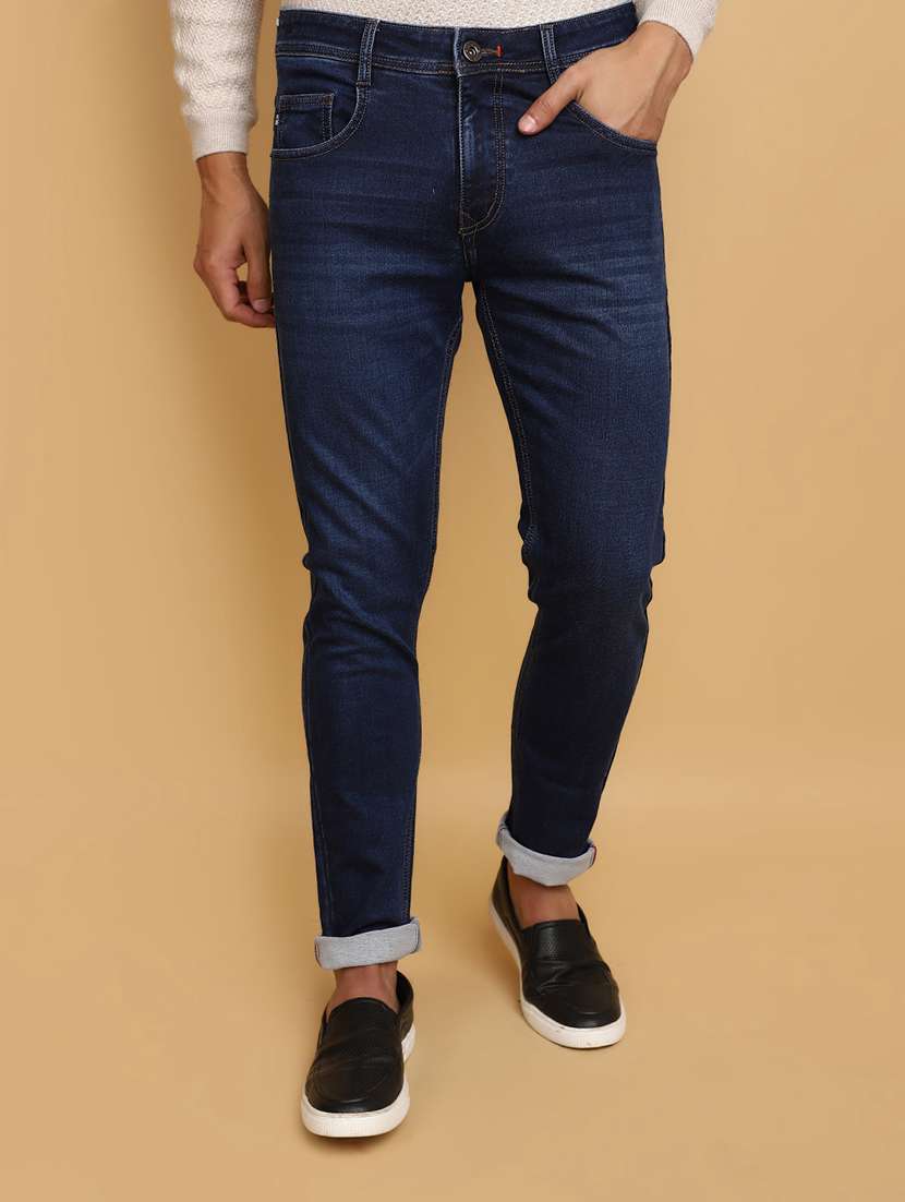 men mid rise denim jeans