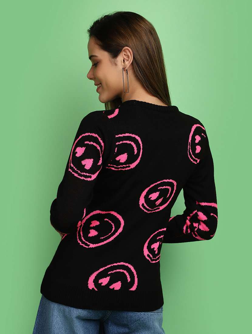 women self design pullover - 20590785 -  Standard Image - 3