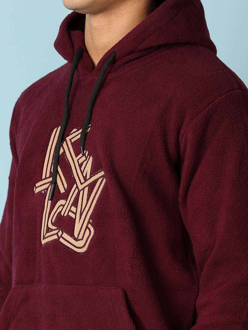 men long sleeves chest print sweatshirt - 20590789 -  Standard Image - 5