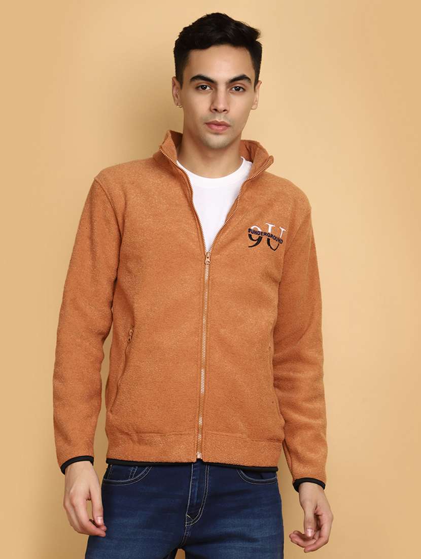 men long sleeve solid regular sweatshirt