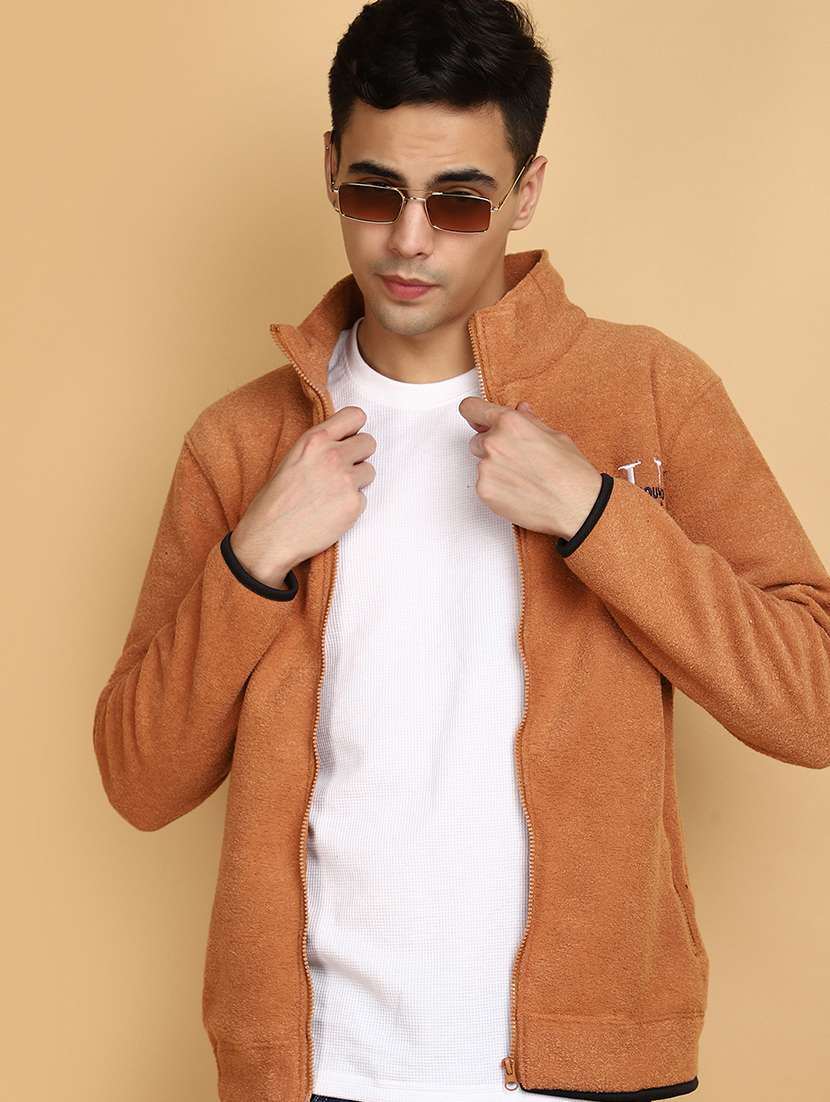 men long sleeve solid regular sweatshirt - 20590794 -  Standard Image - 3