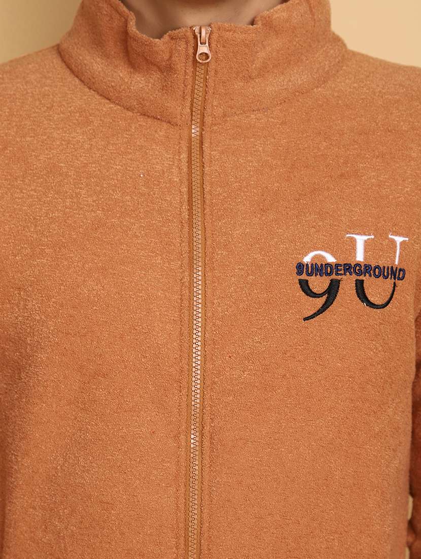 men long sleeve solid regular sweatshirt - 20590794 -  Standard Image - 5