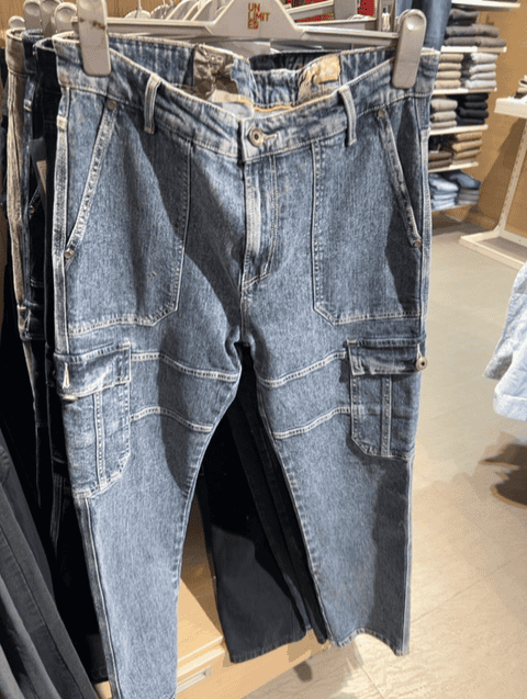 assorted cotton knitted denim jeans - 20590828 - Zoom Image - 0