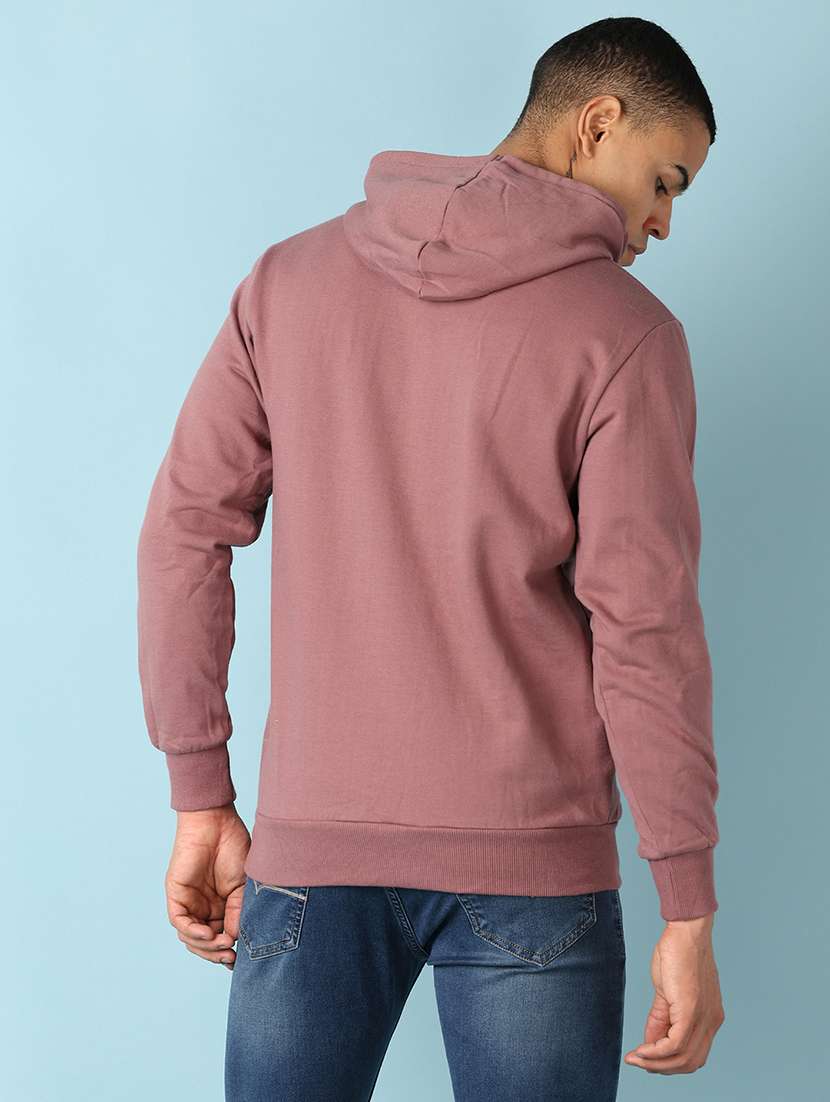 men long sleeved front printed sweatshirt - 20590893 -  Standard Image - 3