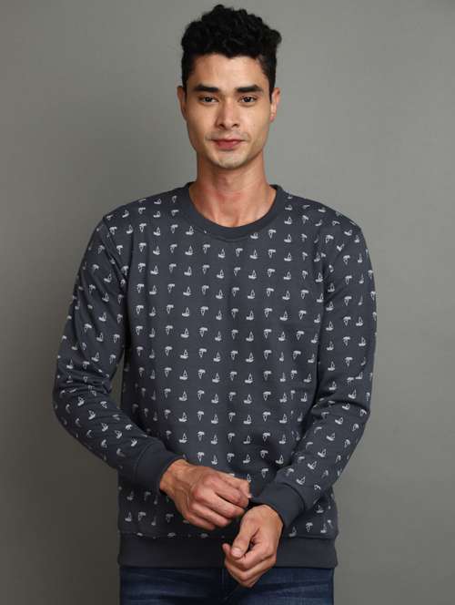 men round neck long sleeve sweatshirt - 20590950 - Standard Image - 0