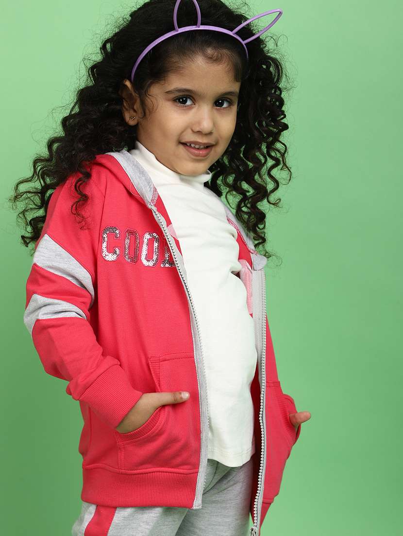 girls winter wear full lenght set - 20590956 -  Standard Image - 3