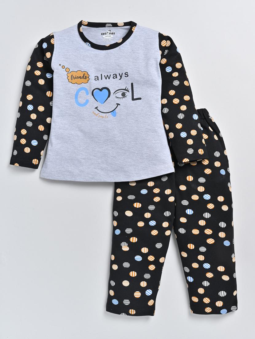 kids cotton pyjama nightwear set - 20593254 - Zoom Image - 0