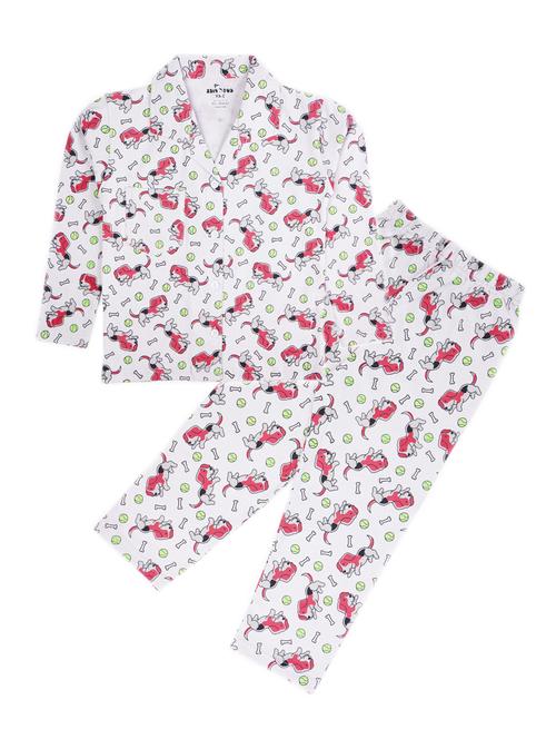 kids cotton pyjama nightwear set - 20593285 - Standard Image - 0