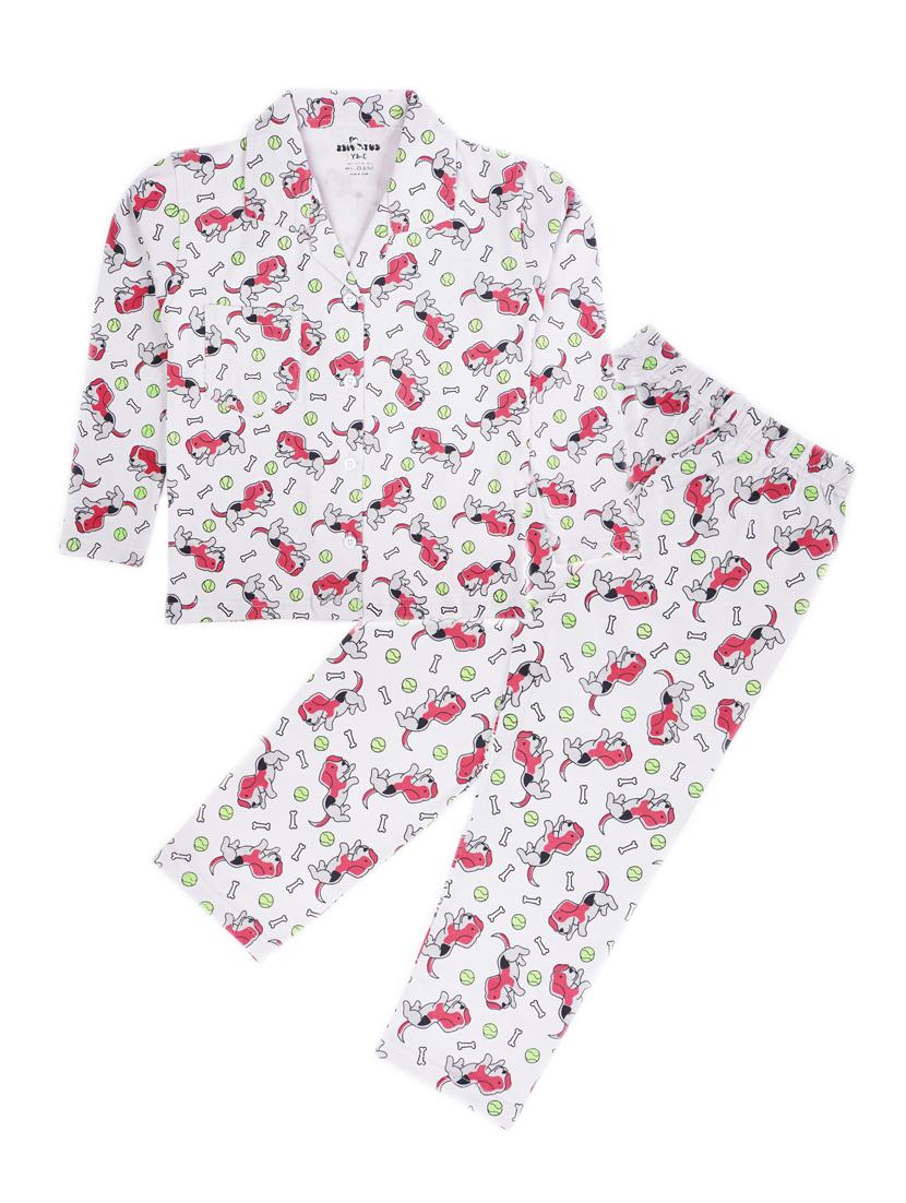 kids cotton pyjama nightwear set - 20593285 - Zoom Image - 0