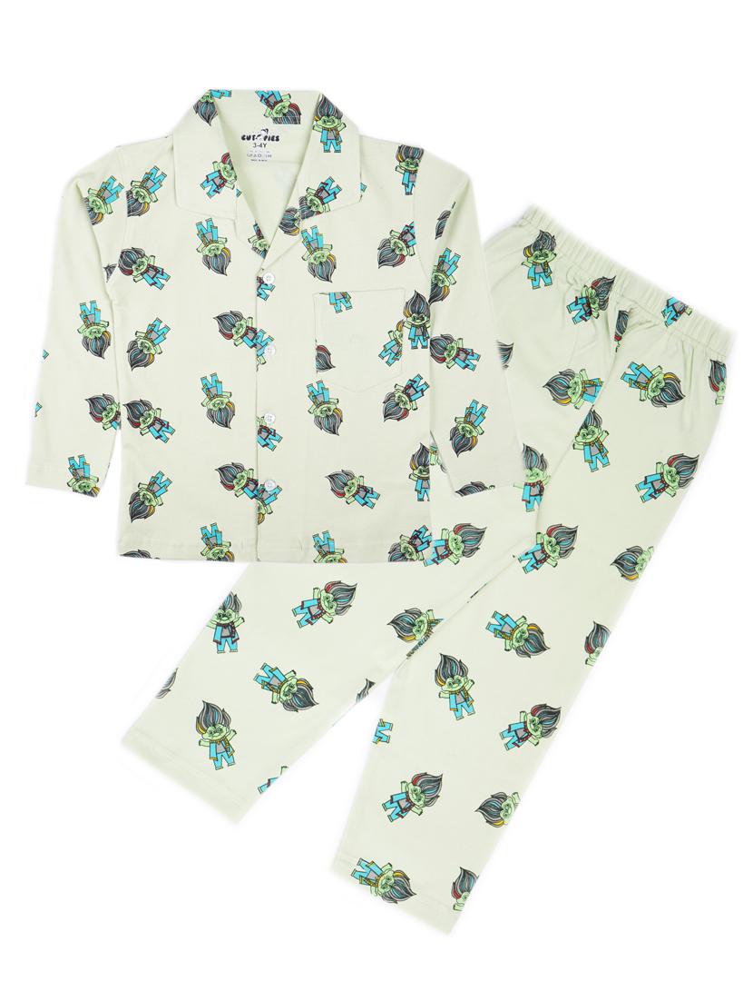kids cotton pyjama nightwear set - 20593294 - Zoom Image - 0