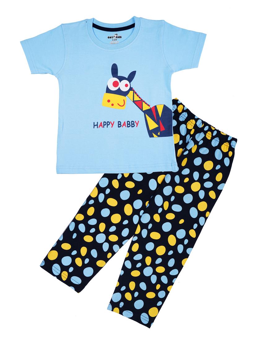 kids cotton pyjama nightwear set - 20593306 - Zoom Image - 0