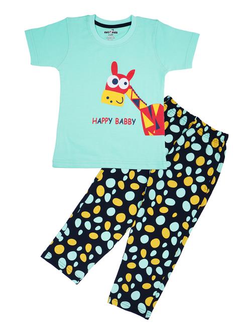 kids cotton pyjama nightwear set - 20593308 - Standard Image - 0