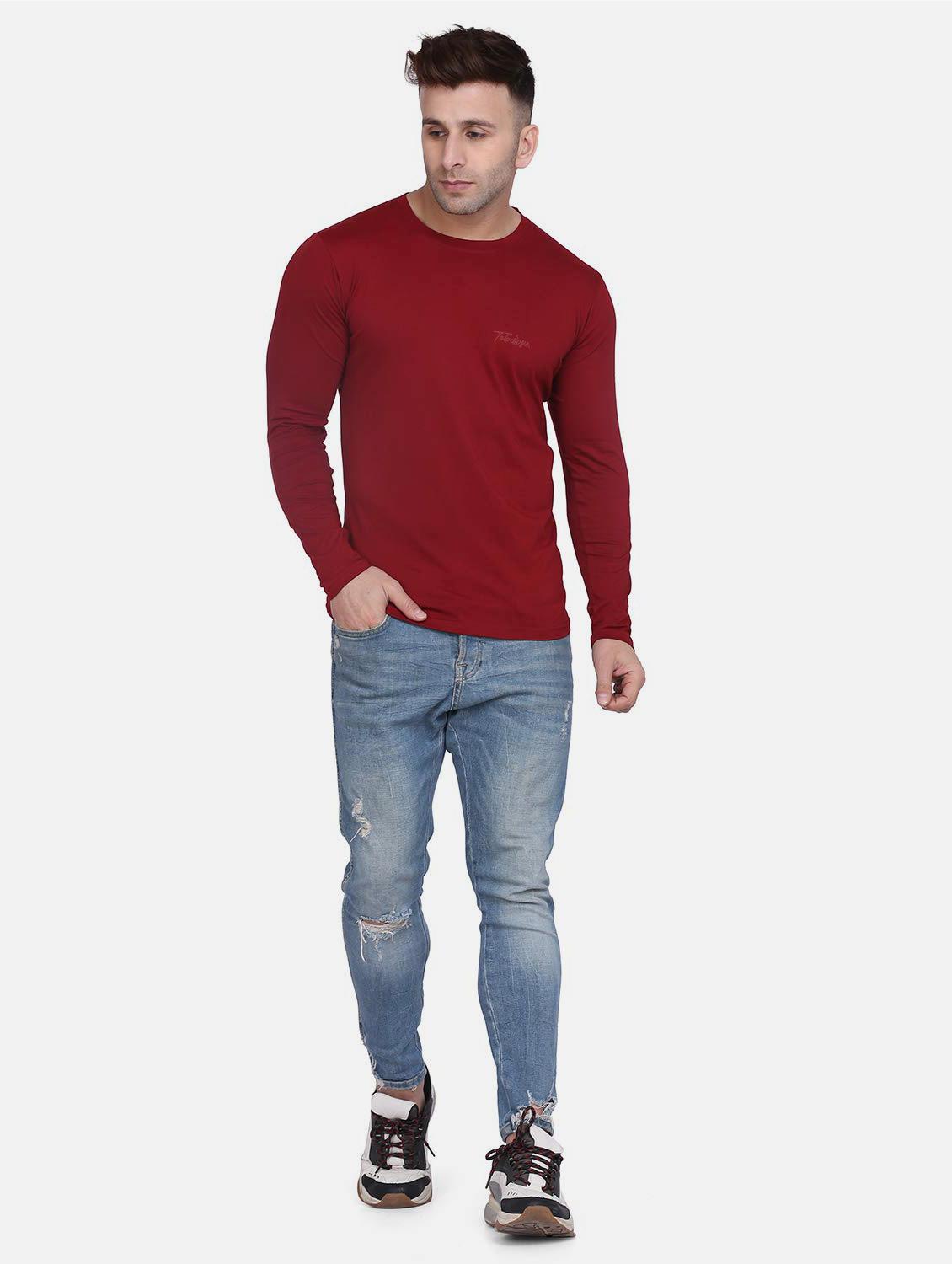 multi colored cotton blend plain tshirt - 20594304 - Standard Image - 10