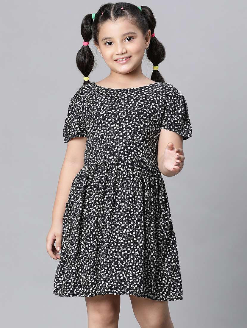 grey polyester frock