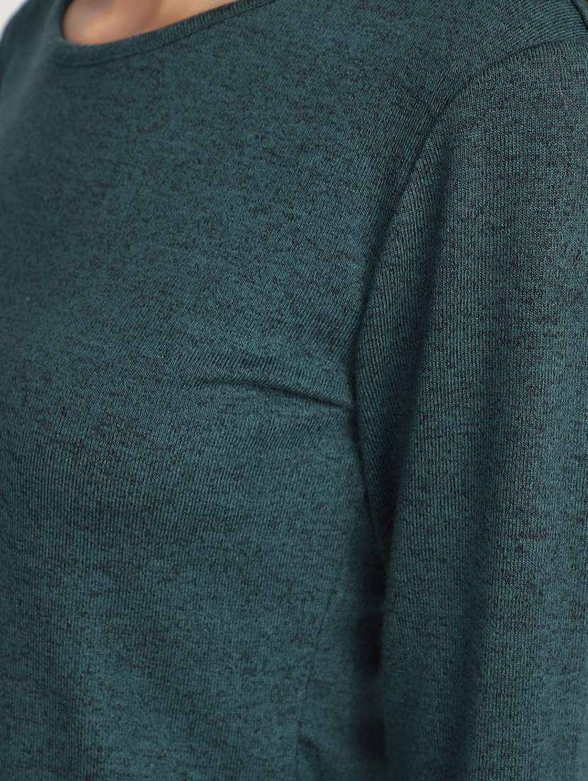 women green solid regular t-shirt - 20594777 -  Standard Image - 5