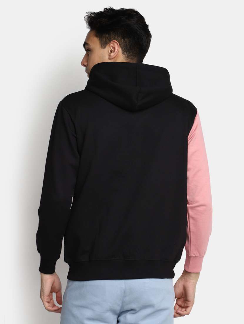 women color blocked hooded sweatshirt - 20595009 -  Standard Image - 3