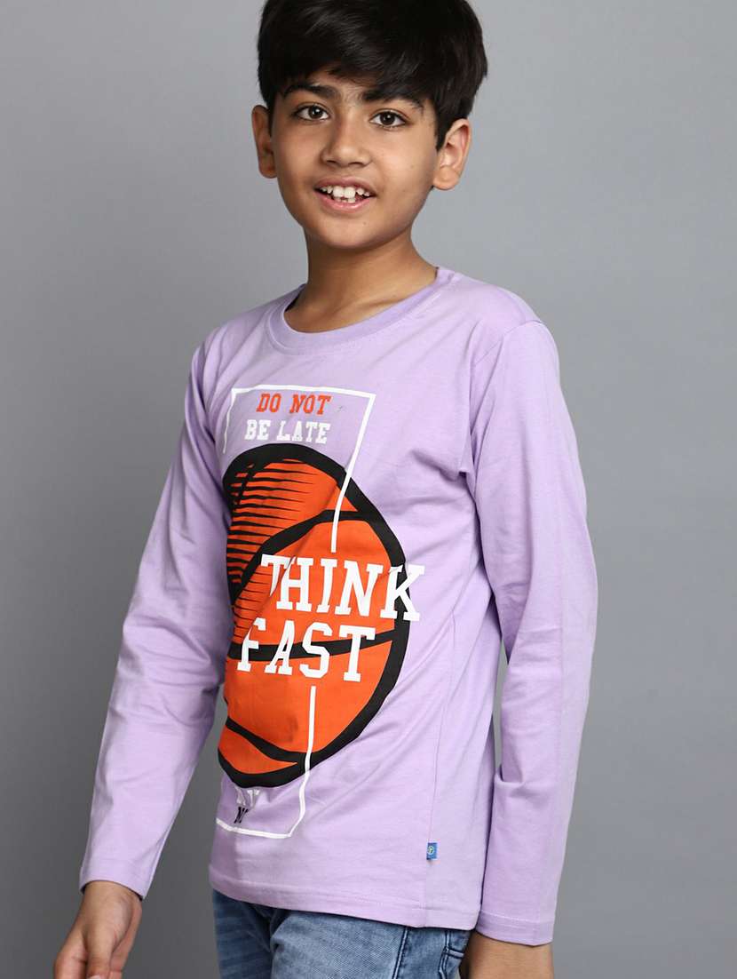 boys front graphic printed t-shirt - 20595243 -  Standard Image - 3
