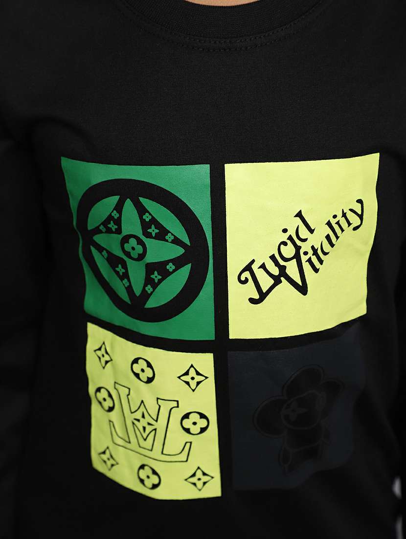 boys round neck graphic regular t-shirt - 20595250 -  Standard Image - 5