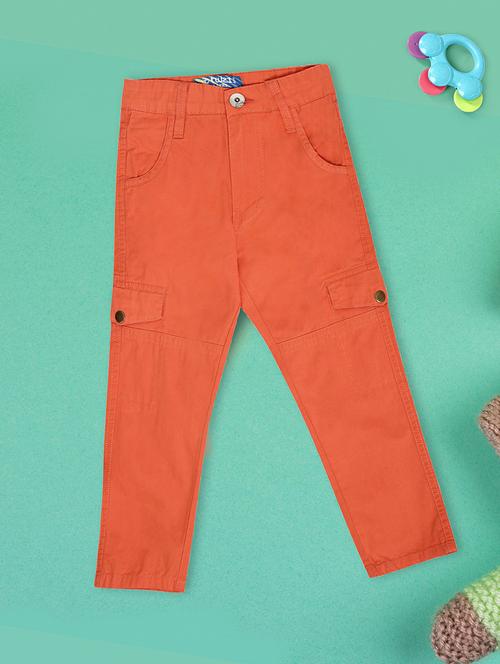orange cotton solid cargo - 20595482 - Standard Image - 0