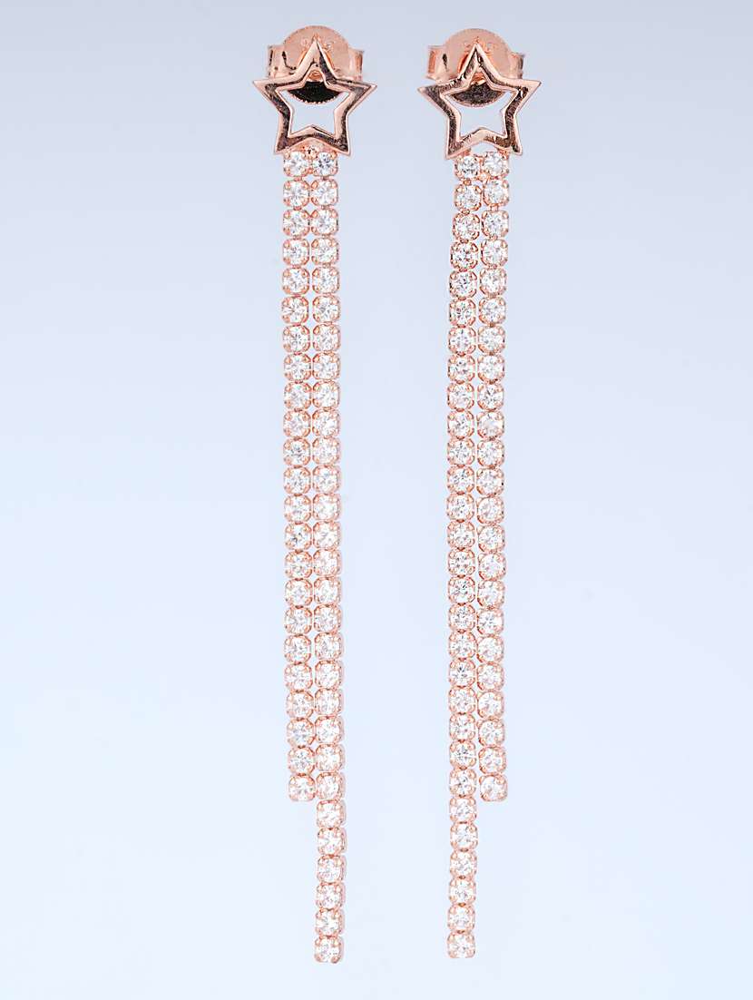 Working Women Tribe Diamond Drop Earrings