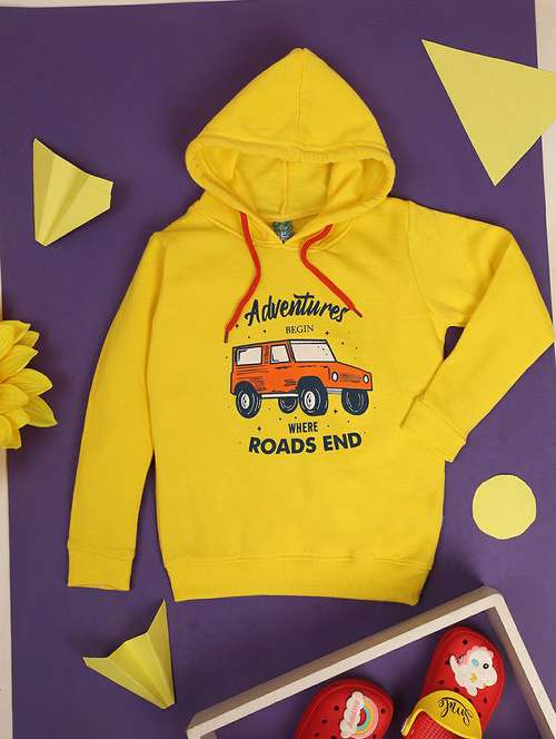 long sleeved front print sweatshirt - 20595780 - Standard Image - 0