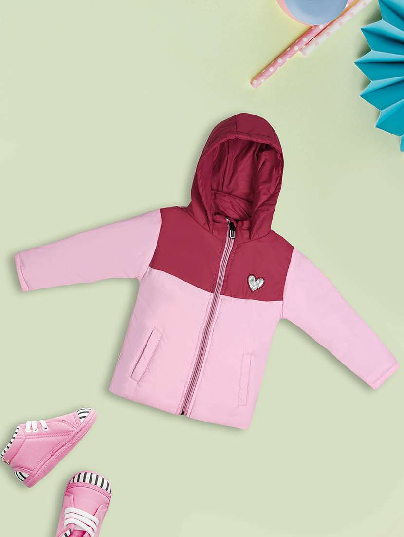 color blocked cotton quilted jacket - 20595870 -  Zoom Image - 0