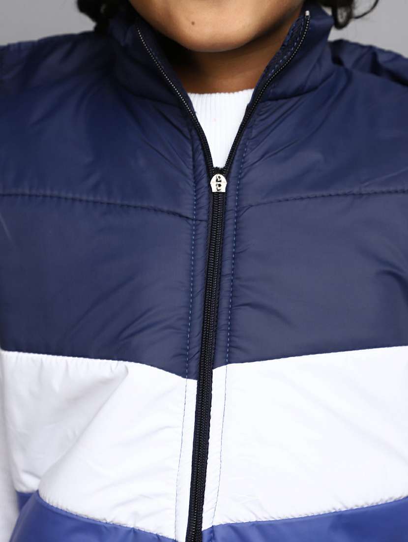 boys color block sleeveless quilted jacket - 20595916 -  Standard Image - 5