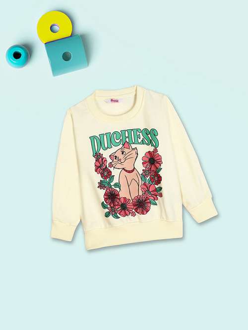 kids front graphic printed sweatshirt - 20596032 - Standard Image - 0
