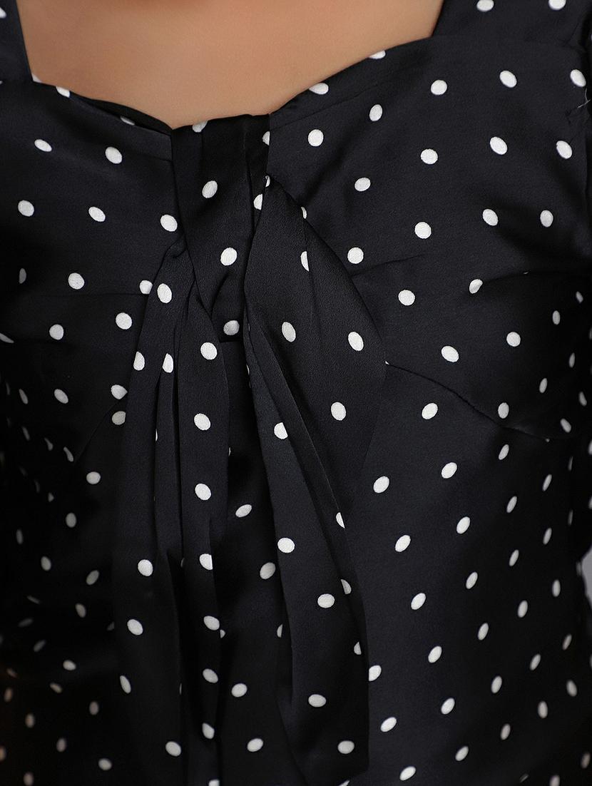girls tie up neck top - 20596127 - Standard Image - 5