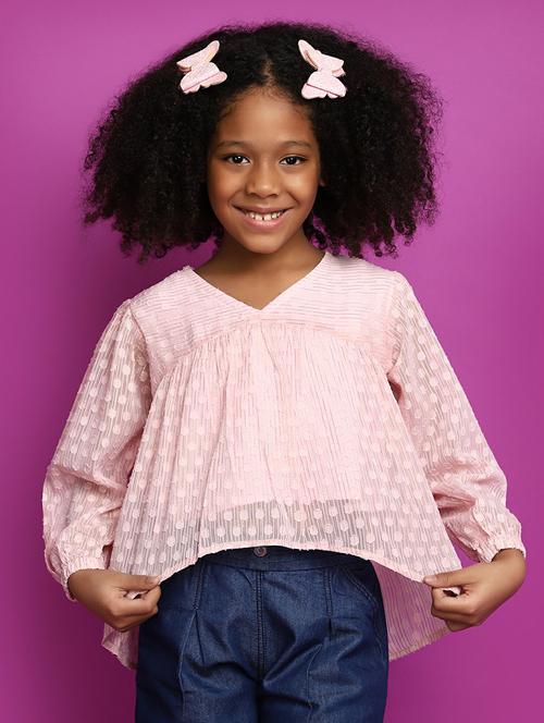 girls v-neck top - 20596130 - Standard Image - 0