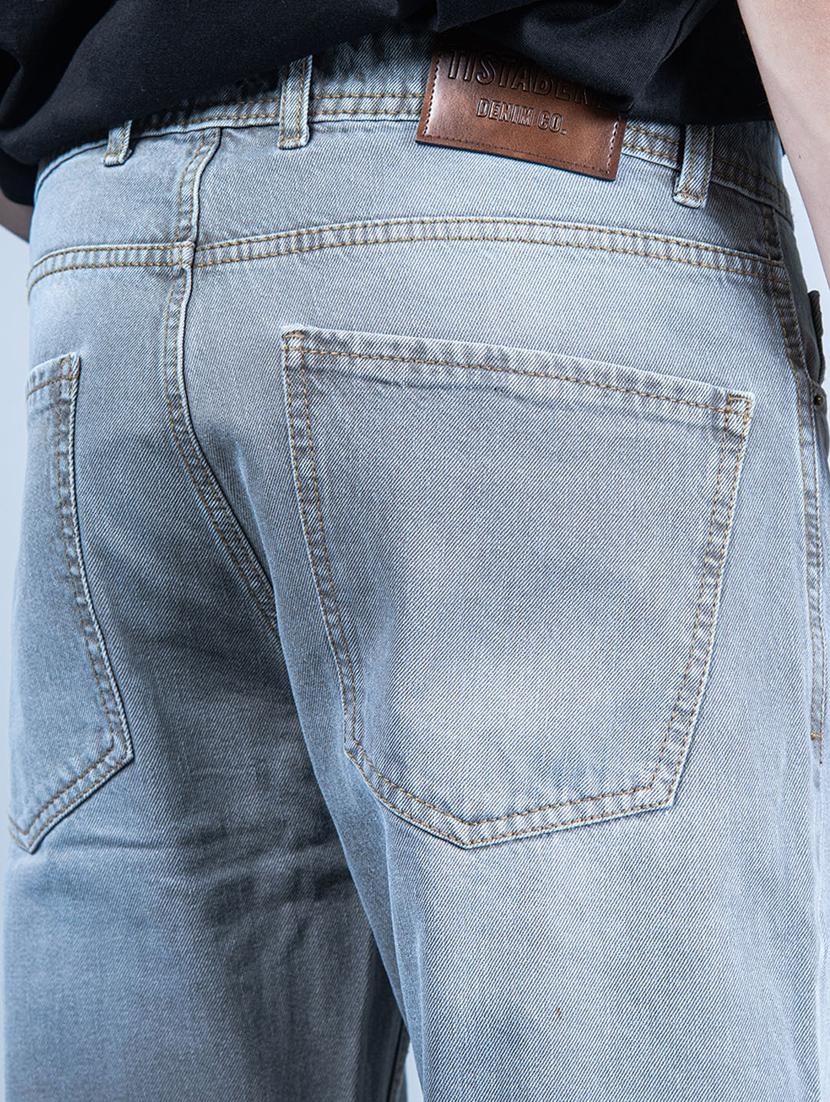 mens straight fit plain jeans - 20596729 - Standard Image - 3